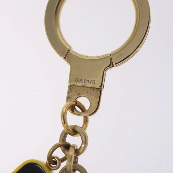 LOUIS VUITTON Porte Cles Chainne Playtime Charm metal Gold M66202 LV Auth 131847 - Picture 9 of 13